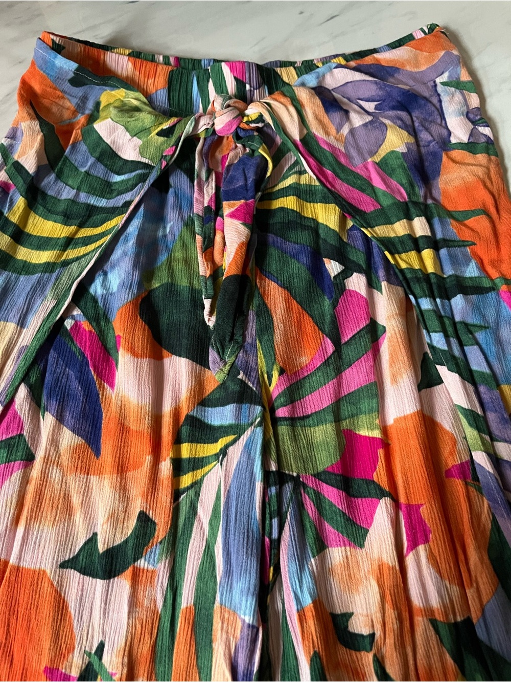 Summer Floral Pants